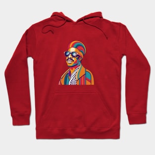 Stevie Wonder WPAP Limit Color Hoodie